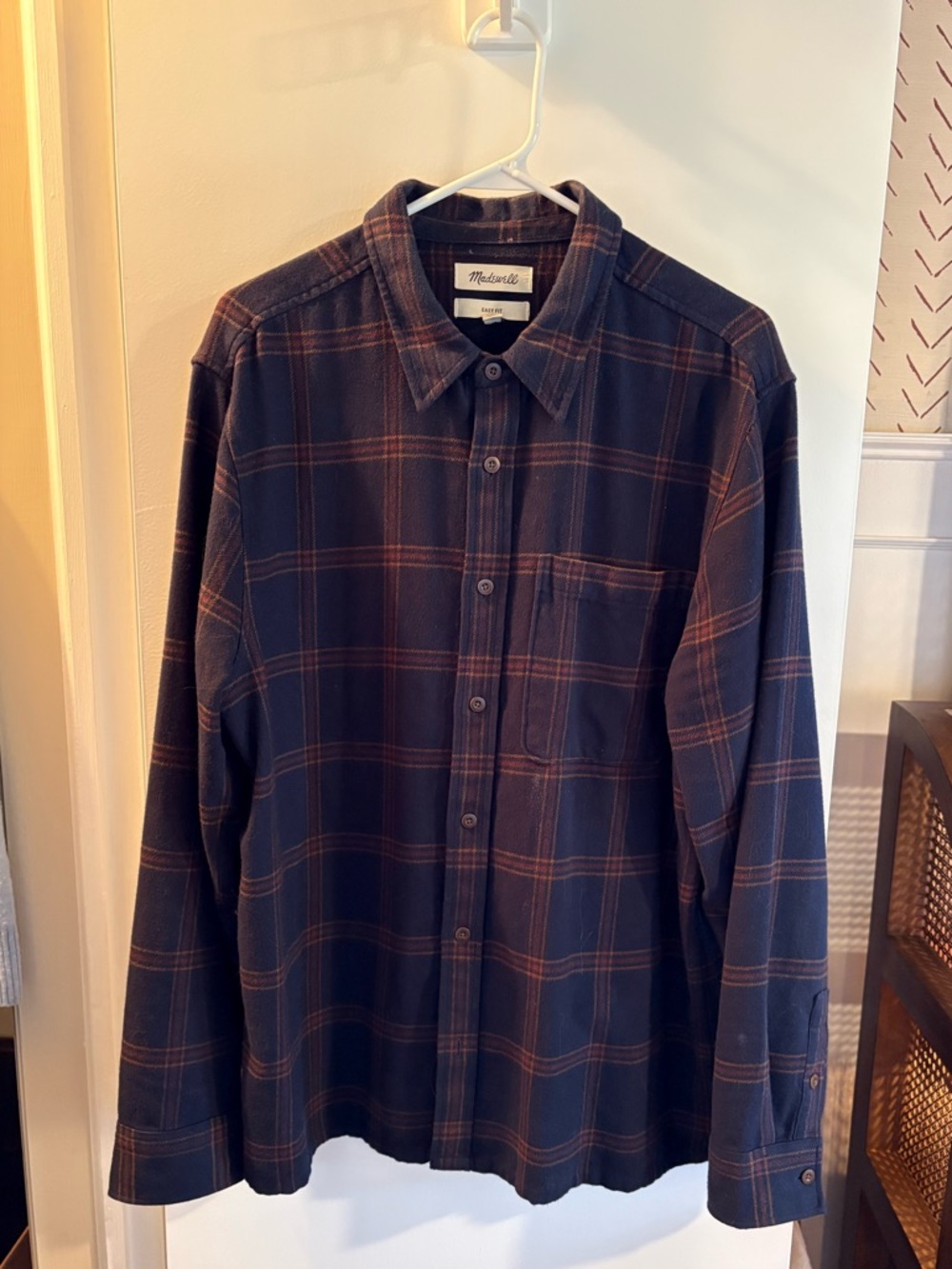 Madewell | Longsleeve Button Down Plaid